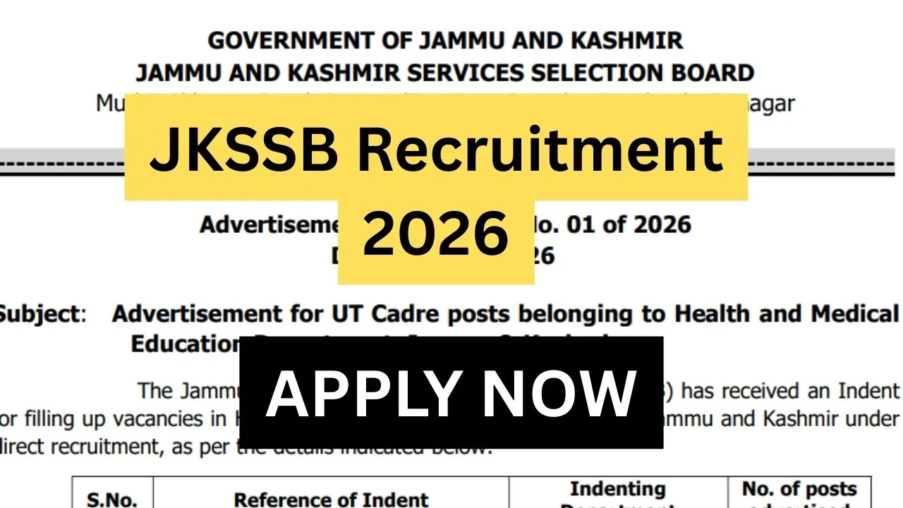 JKSSB Recruitment 2026 (1)